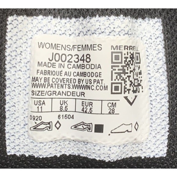 Merrell Alpine Buckle Waterproof Boots Womens Size 11 Black J002348 Light Weight - Picture 9 of 14